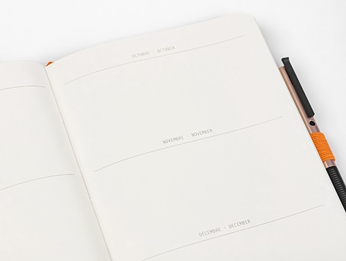 Блокнот Rhodia Goalbook А5 14,8 х 21 см темно-синій в крапку м'який