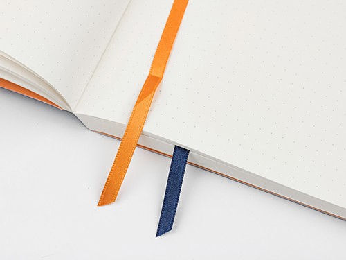 Блокнот Rhodia Goalbook А5 14,8 х 21 см темно-синій в крапку м'який