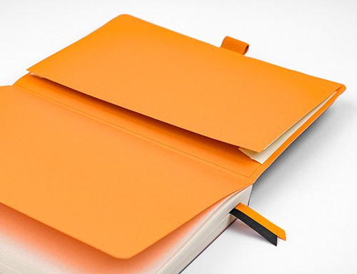 Блокнот Rhodia Goalbook А5 14,8 х 21 см темно-синій в крапку м'який