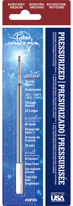 Стрижень кульковий Fisher Space Pen бургунді середній