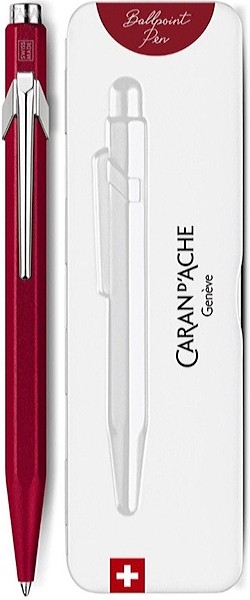 Ручка Caran d'Ache 849 Colormat-X червона + бокс