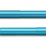 Чорнильна ручка Kaweco Liliput Blue блакитна алюміній перо EF (дуже тонке)