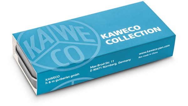 Чорнильна ручка Kaweco Liliput Blue блакитна алюміній перо EF (дуже тонке)