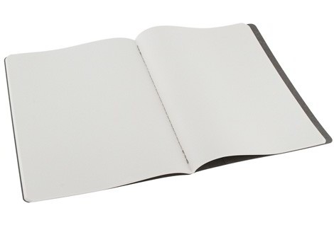 Набір зошитів Moleskine Cahier великий 19 х 25 см нелінований теплий сірий