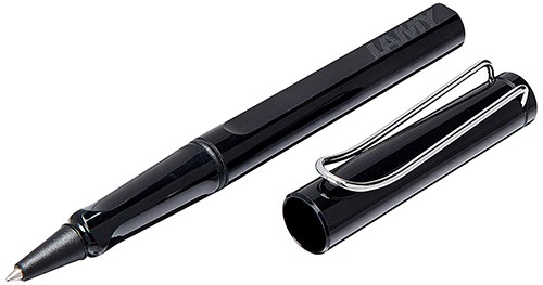 Ролерна ручка Lamy Safari сяюча чорна 1,0 мм 