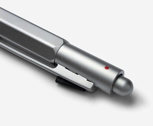 Мультифункціональна ручка Ohto Multi Function 2+1 темно-сіра