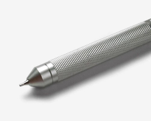 Мультифункціональна ручка Ohto Multi Function 2+1 темно-сіра