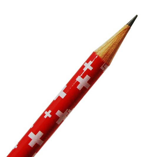 Набір олівців Caran d'Ache Totally Swiss Прапор НВ 4 штуки