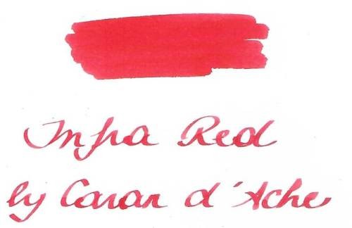 Набір чорнильних картриджів Caran d'Ache Chromatics червоний 6 штук