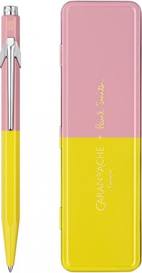 Ручка Caran d'Ache 849 Paul Smith Chartreuse Yellow &amp; Rose Pink + бокс