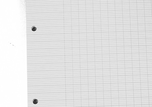 Блокнот Rhodia Pad 20 А4+ лінування seye з отворами для швидкозшивача чорний