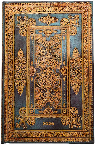 Щотижневик горизонтальний Paperblanks на 2026 рік Розкішний Дизайн А5