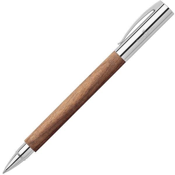 Ролерна ручка Faber-Castell Ambition Walnut Wood деревина волоського горіха