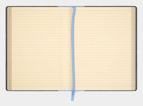 Блокнот Like U PRO в лінію Чорний з блакитним