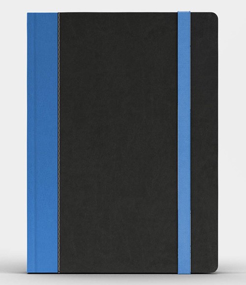 Блокнот Like U PRO в лінію Чорний з блакитним