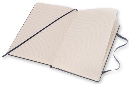 Блокнот Moleskine Classic середній 13 x 21 см в лінію сапфір