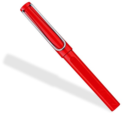 Ролерна ручка Lamy Safari червона 1,0 мм 