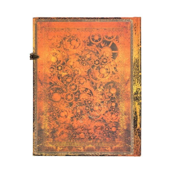 Блокнот Paperblanks Герберт Веллс великий 18 х 23 см в лінію 