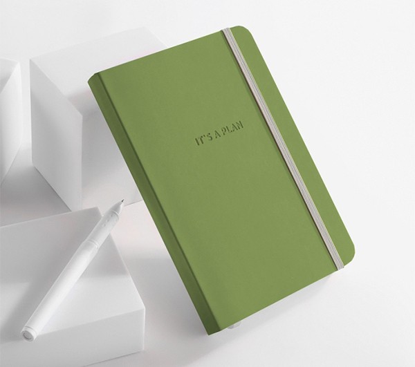 Планер Gifty It's A Plan зелений А5 13 х 19 см