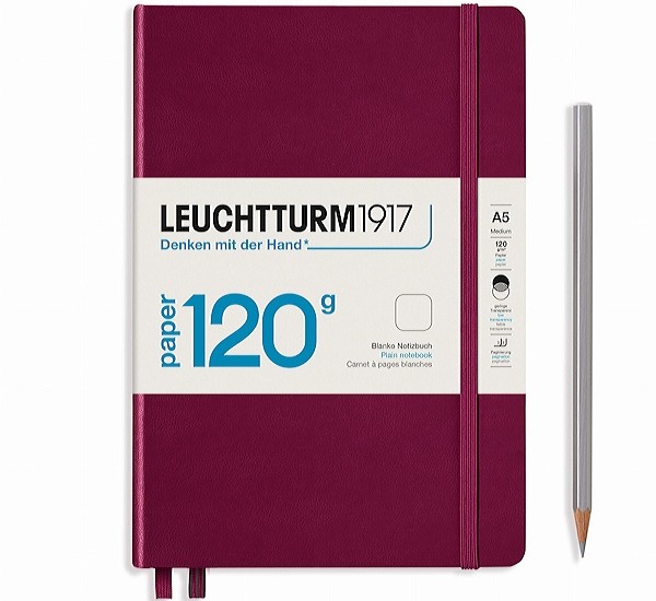 Блокнот Leuchtturm1917 Edition 120 середній 14,5 х 21 см нелінований винний
