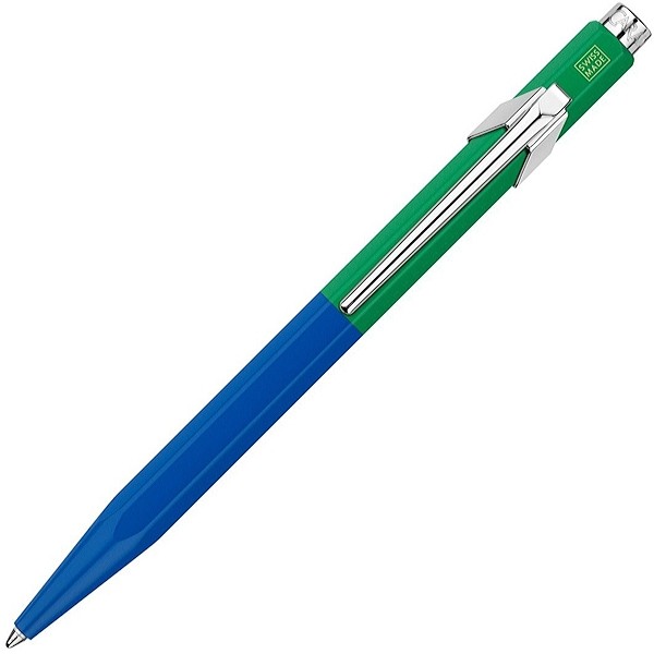 Ручка Caran d'Ache 849 Paul Smith Cobalt Blue & Emerald Green + бокс