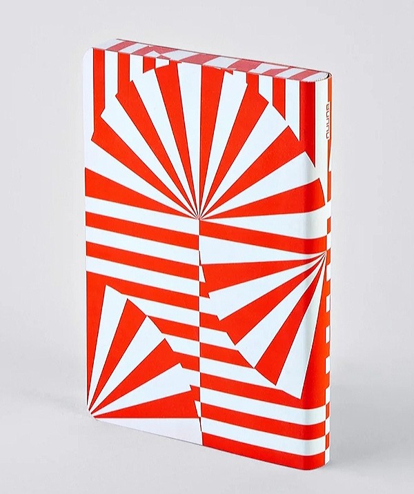 Блокнот Nuuna Graphic Fancy Fans 10,8 х 15 см в крапку