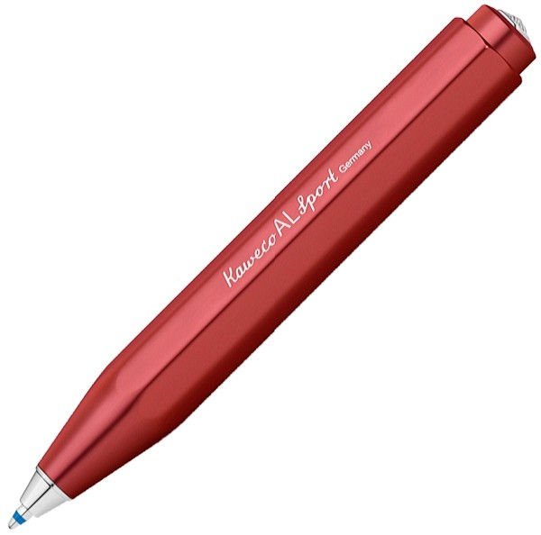 Кулькова ручка Kaweco Al Sport Deep Red червона алюміній