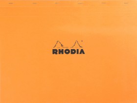 Блокнот Rhodia Pad 38 A3+ в клітинку помаранчевий