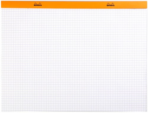 Блокнот Rhodia Pad 38 A3+ в клітинку помаранчевий