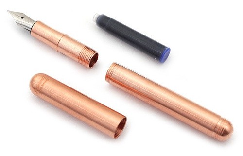 Чорнильна ручка Kaweco Liliput Copper мідь перо EF (дуже тонке)