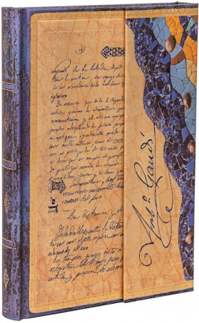 Блокнот Paperblanks Антоніо Гауді Манускрипти середній 12,5 х 18 см в лінію