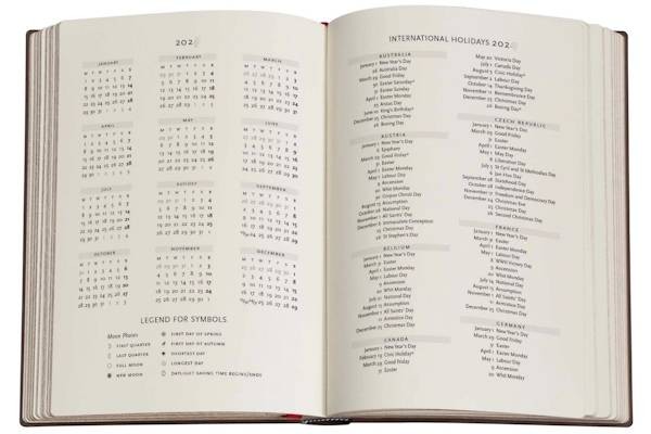 Щотижневик з місцем для записів Paperblanks на 2026 рік Сефевід Арт Індиго середній