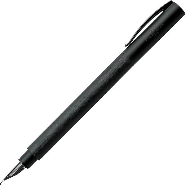 Чорнильна ручка Faber-Castell Ambition All Black чорна перо M