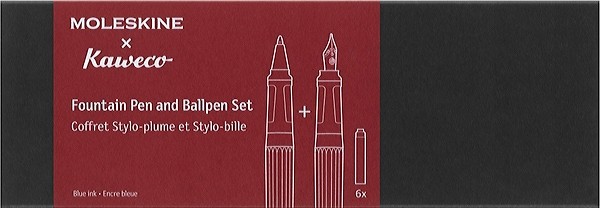 Набір ручок Moleskine x Kaweco червоний