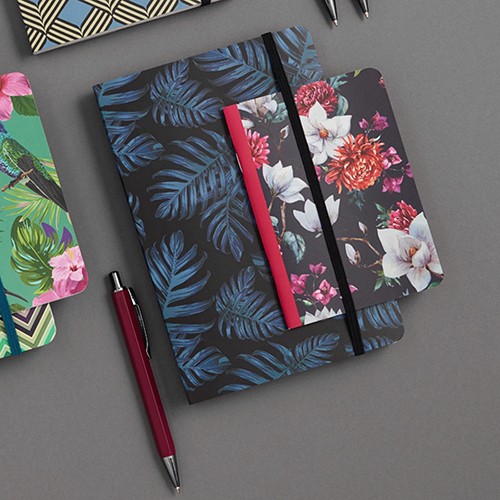 Блокнот Cedon Філодендрон середній 14,4 х 21 см в крапку 