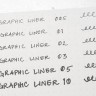 Лінер Ohto Graphic 005 чорний 0,27 мм 