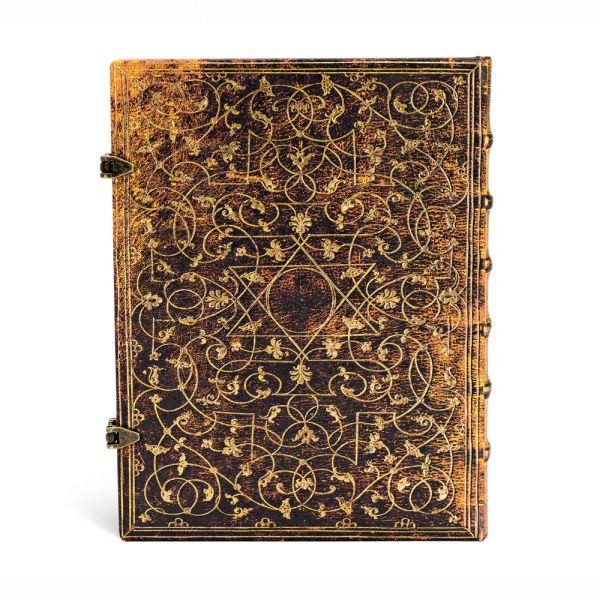 Блокнот Paperblanks Грольє Орнаменталі великий 18 х 23 см в лінію 