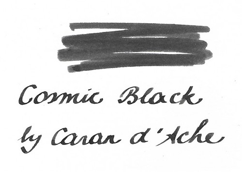 Набір чорнильних картриджів Caran d'Ache Chromatics чорний 6 штук