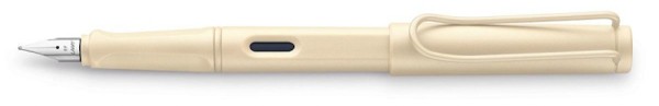 Чорнильна ручка Lamy Safari Cozy Cream Кремова перо EF (екстра-тонке)