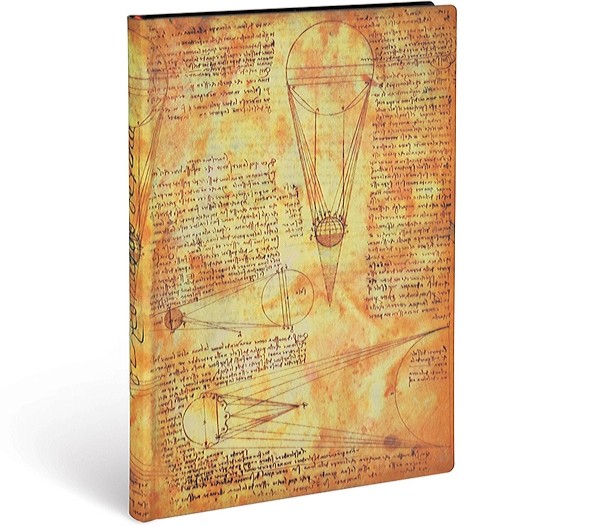 Блокнот Paperblanks Леонардо да Вінчі Flexi середній 13 х 18 см в лінію