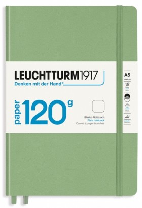 Блокнот Leuchtturm1917 Edition 120 середній 14,5 х 21 см нелінований світло-зелений