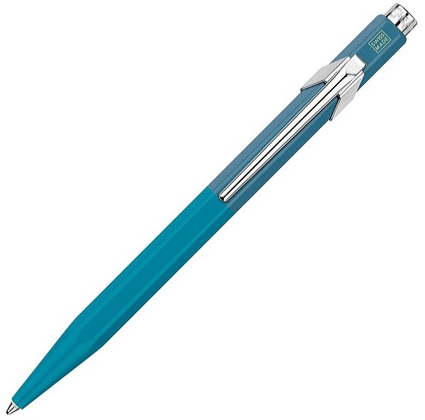 Ручка Caran d'Ache 849 Paul Smith Cyan Blue & Steel Blue + бокс