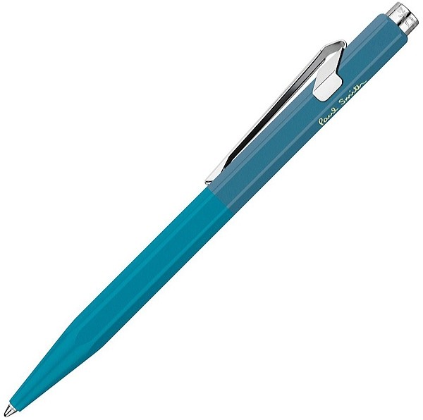 Ручка Caran d'Ache 849 Paul Smith Cyan Blue & Steel Blue + бокс