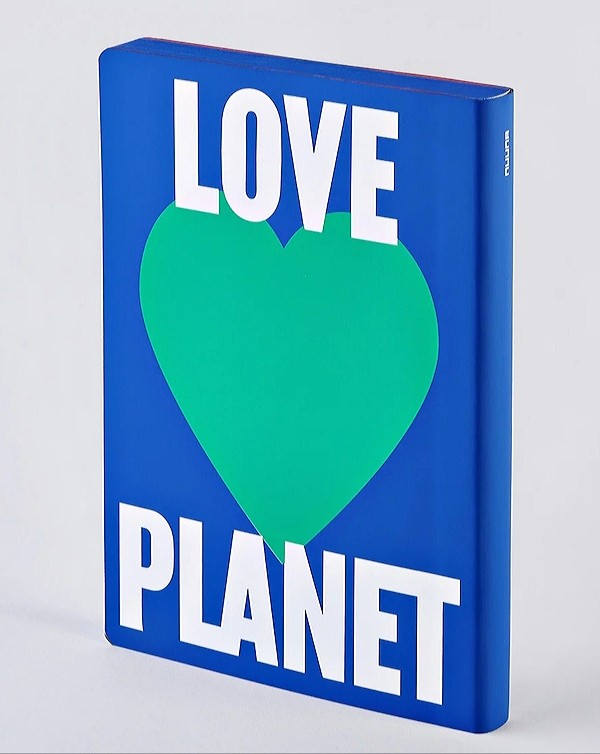 Блокнот Nuuna Graphic Planet Love 16,5 х 22 см в крапку
