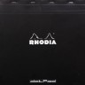 Блокнот Rhodia Pad 38 A3+ в крапку чорний