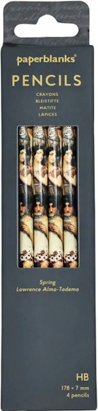 Набір графітних олівців Paperblanks Лоуренс Альма-Тадема Весна HB