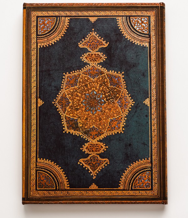 Щотижневик горизонтальний Paperblanks на 2026 рік Сефевід Арт Індиго середній