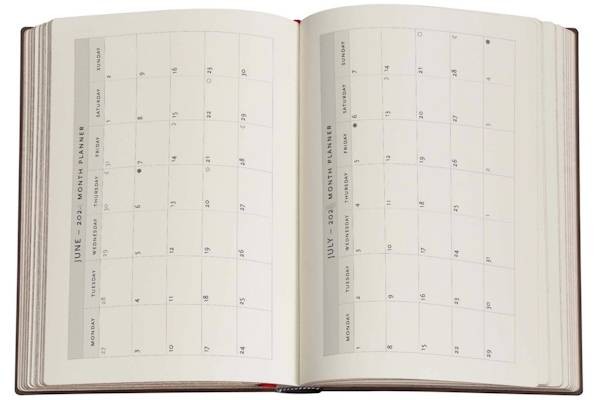 Щотижневик горизонтальний Paperblanks на 2026 рік Сефевід Арт Індиго середній