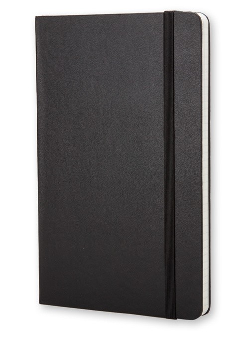 Блокнот Moleskine Classic середній 13 x 21 см нелінований чорний