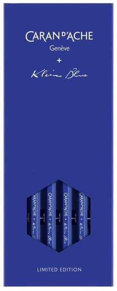 Набір олівців Caran d'Ache Klein Blue HB 4 штуки
